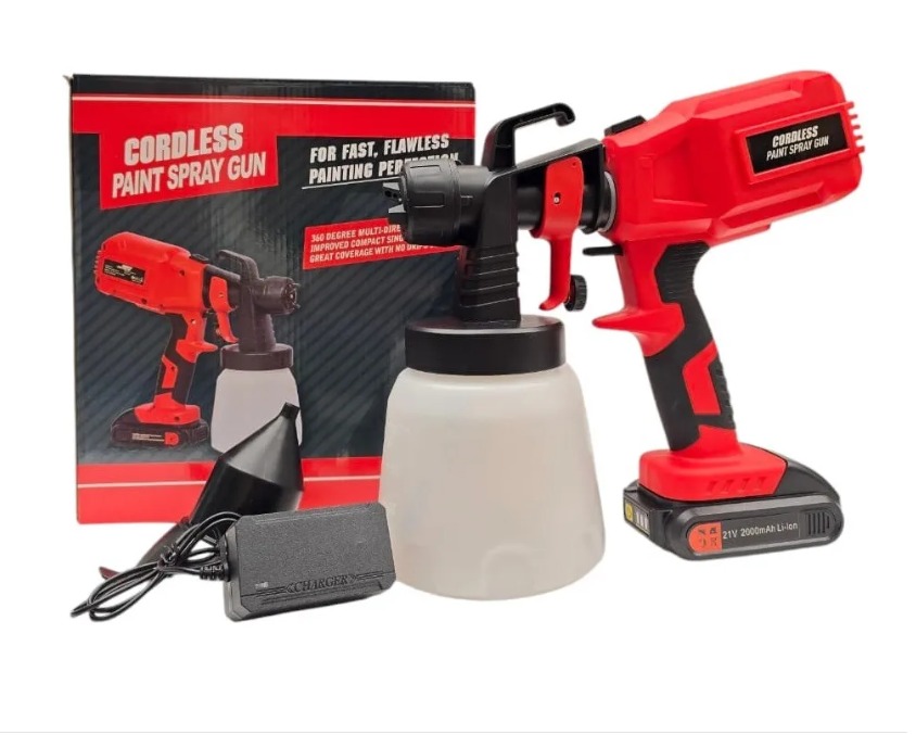 Miniatura 3 de PISTOLA PINTURA INALAMBRICA PULVERIZADOR